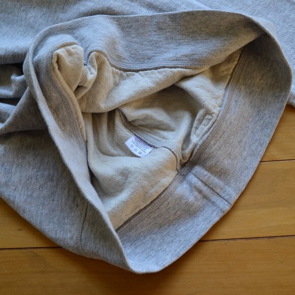 Faherty Gray 1/4 Zip Mock Neck Casual Golf Pullover Sweater Sweatshirt Men's S - Picture 5 of 8